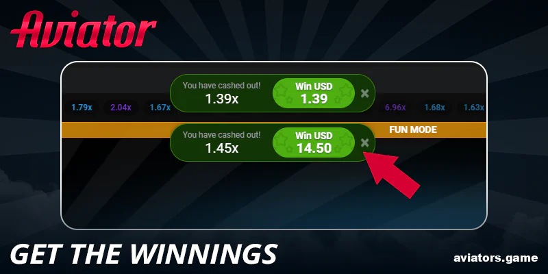 Collect your winnings